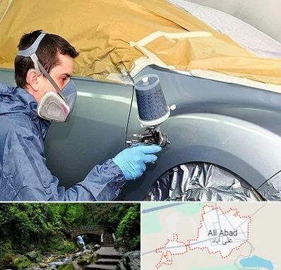 نقاشی خودرو در علی آباد کتول