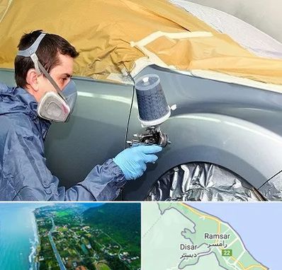 نقاشی خودرو در رامسر