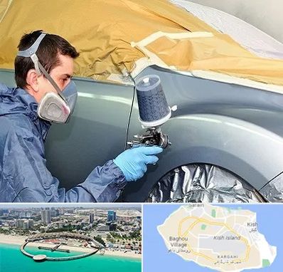 نقاشی خودرو در کیش