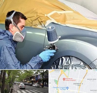 نقاشی خودرو در ظفر 