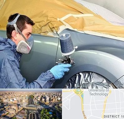 نقاشی خودرو در استاد معین 