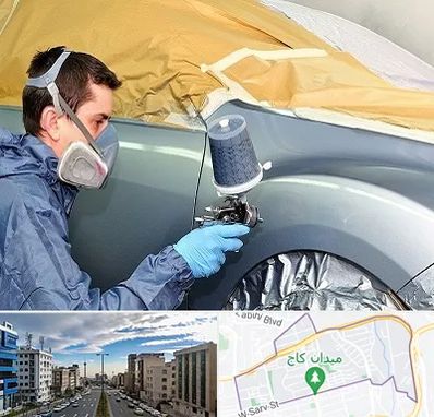 نقاشی خودرو در سعادت آباد 