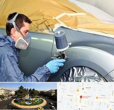 نقاشی خودرو در هفت حوض