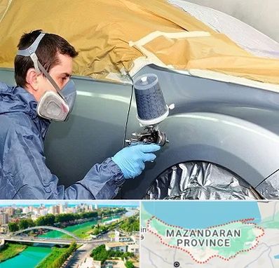 نقاشی خودرو در مازندران