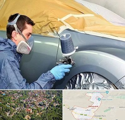 نقاشی خودرو در دماوند