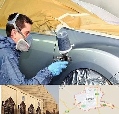 نقاشی خودرو در ساوه