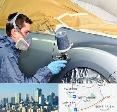 نقاشی خودرو در قیطریه 