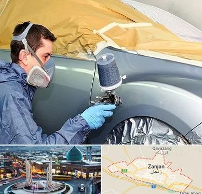 نقاشی خودرو در زنجان
