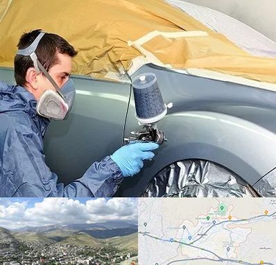 نقاشی خودرو در رودهن