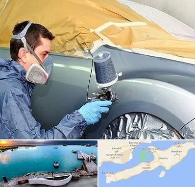 نقاشی خودرو در قشم