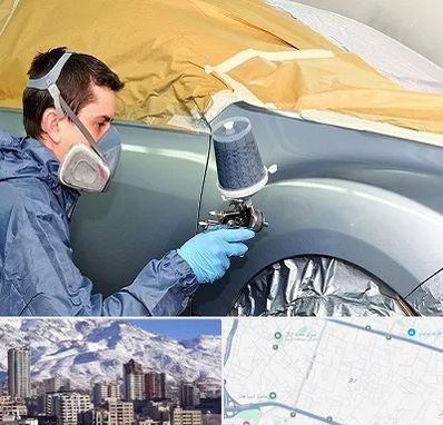 نقاشی خودرو در ازگل