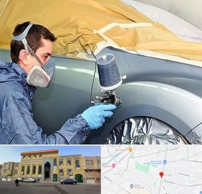 نقاشی خودرو در زنبیل آباد قم