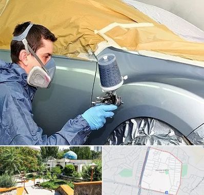 نقاشی خودرو در باغمیشه تبریز