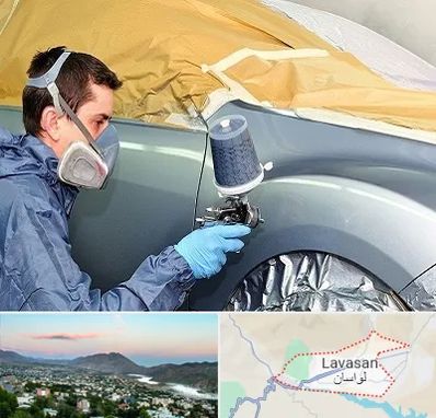 نقاشی خودرو در لواسان