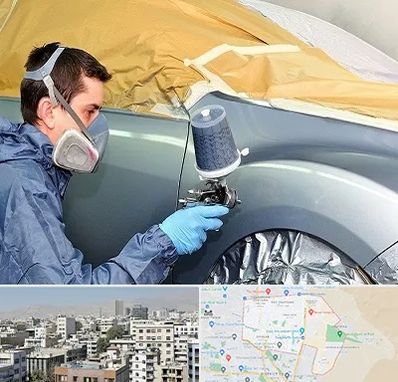 نقاشی خودرو در منطقه 14 تهران