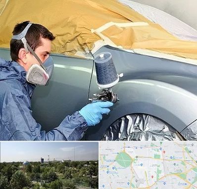 نقاشی خودرو در منطقه 16 تهران