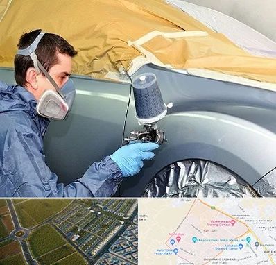 نقاشی خودرو در الهیه مشهد