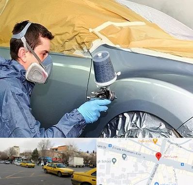 نقاشی خودرو در شهناز تبریز