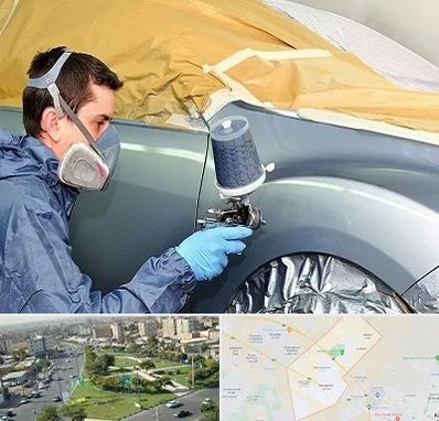 نقاشی خودرو در کمال شهر کرج