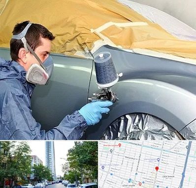 نقاشی خودرو در امامت مشهد