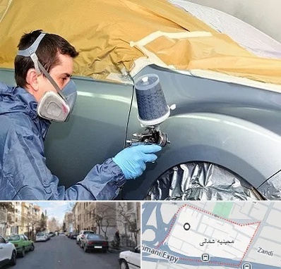 نقاشی خودرو در مجیدیه شمالی