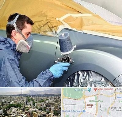 نقاشی خودرو در گیشا 