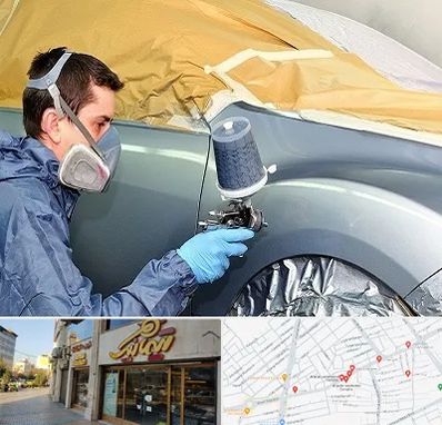 نقاشی خودرو در عطاران قم