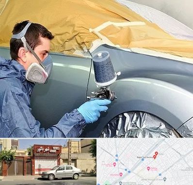 نقاشی خودرو در باجک قم