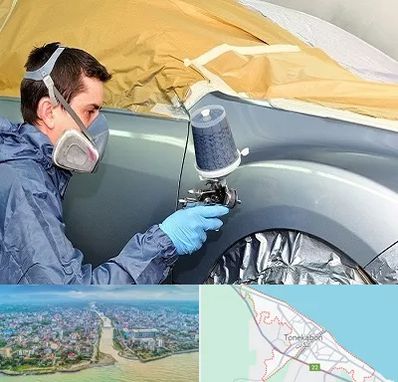 نقاشی خودرو در تنکابن