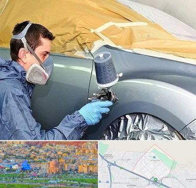 نقاشی خودرو در رشدیه تبریز