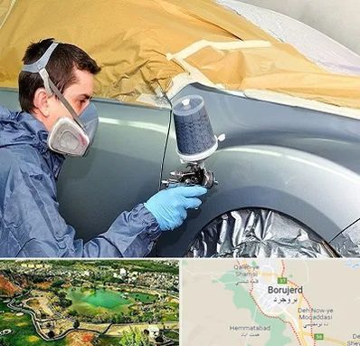 نقاشی خودرو در بروجرد