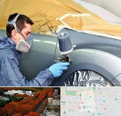 نقاشی خودرو در منطقه 6 تهران