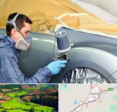 نقاشی خودرو در نکا