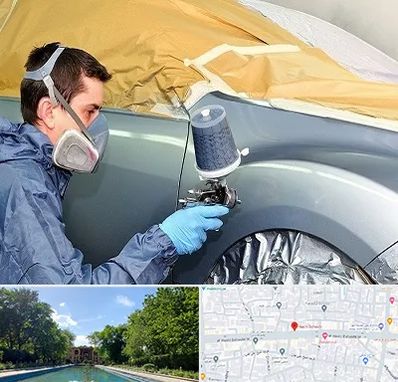 نقاشی خودرو در هشت بهشت اصفهان