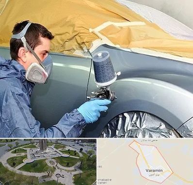 نقاشی خودرو در ورامین