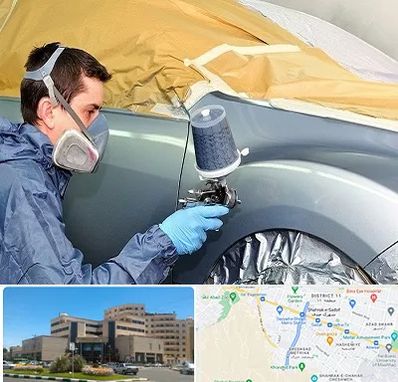 نقاشی خودرو در صیاد شیرازی مشهد