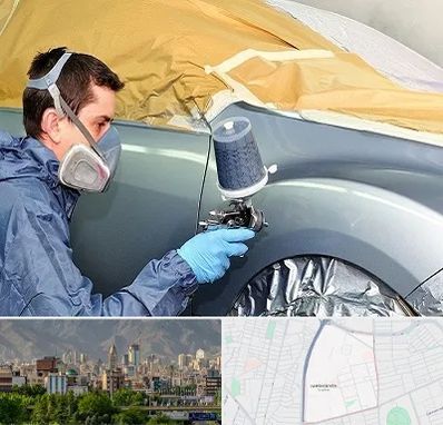 نقاشی خودرو در جمشیدیه