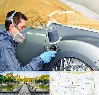 نقاشی خودرو در سرسبز