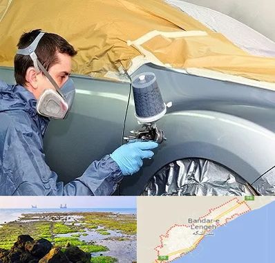 نقاشی خودرو در بندرلنگه