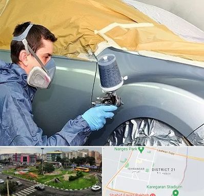 نقاشی خودرو در تهرانسر 