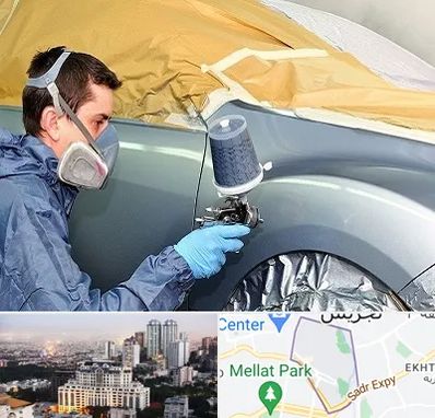 نقاشی خودرو در الهیه 