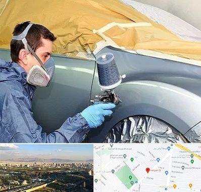 نقاشی خودرو در هنگام