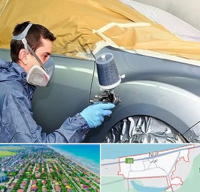 نقاشی خودرو در نور