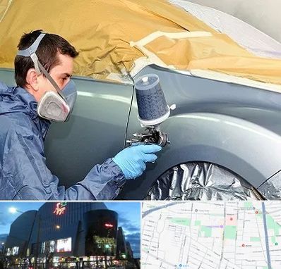 نقاشی خودرو در بلوار اباذر