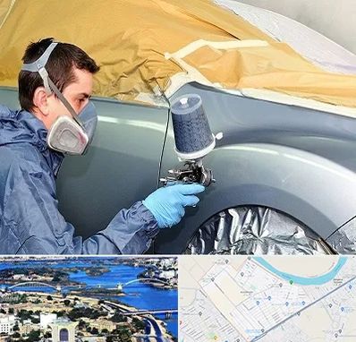 نقاشی خودرو در کوروش اهواز