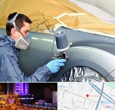 نقاشی خودرو در آبرسان تبریز