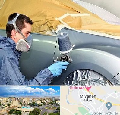 نقاشی خودرو در میانه