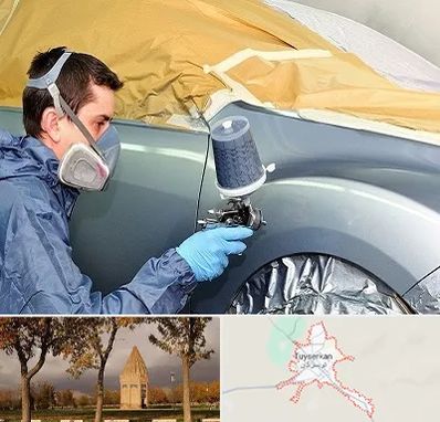 نقاشی خودرو در تویسرکان