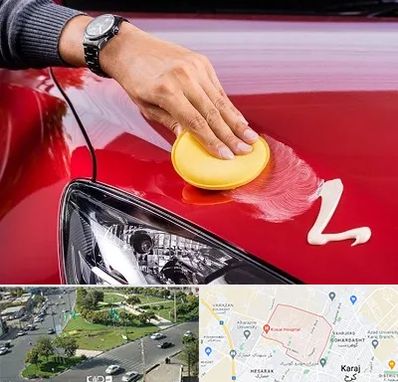 پولیش خودرو در شاهین ویلا کرج