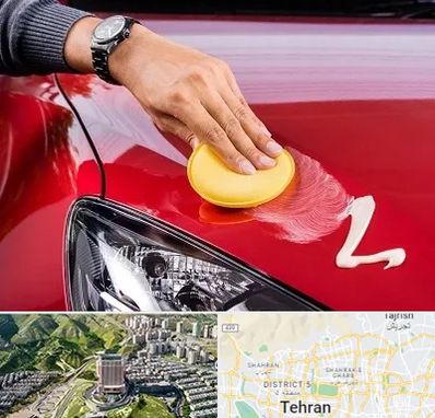 پولیش خودرو در شمال تهران 